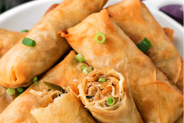 Cantonese Veg Spring Rolls